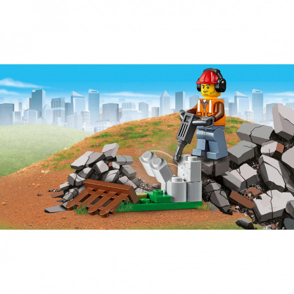 Конструктор LEGO City Great Vehicles 60219 Строительный погрузчик в Липецке