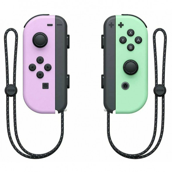 Геймпад Nintendo Switch Joy-Con controllers Duo, пастельный пурпурный / пастельный зеленый в Липецке