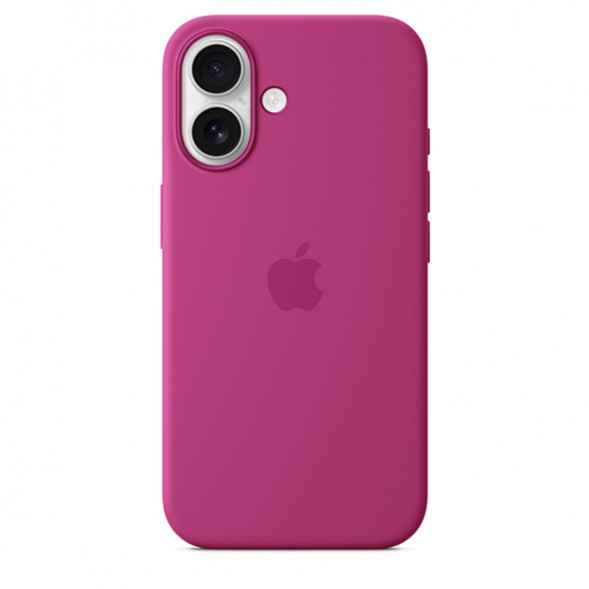 Чехол Apple для iPhone 16 Plus Silicone MagSafe, Fuchsia (MYYE3ZM/A) в Липецке