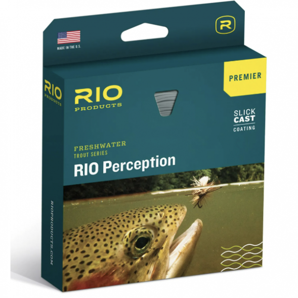 Леска RIO Premier Perception Floating Fly Line WF7F, зелёный/камуфляж в Липецке