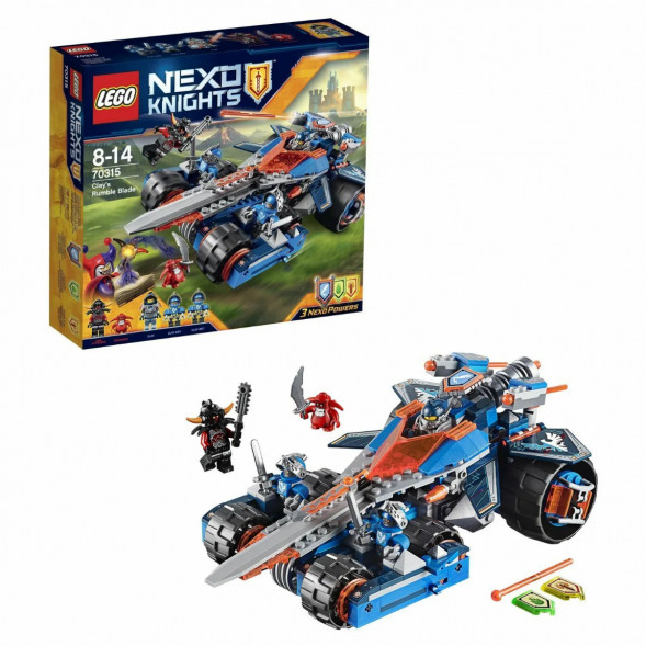 Конструктор LEGO Nexo Knights 70315 Устрашающий разрушитель Клэя в Липецке
