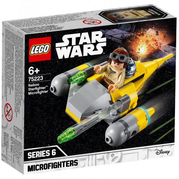 Конструктор LEGO Star Wars 75223 Микрофайтеры: Истребитель с планеты Набу в Липецке