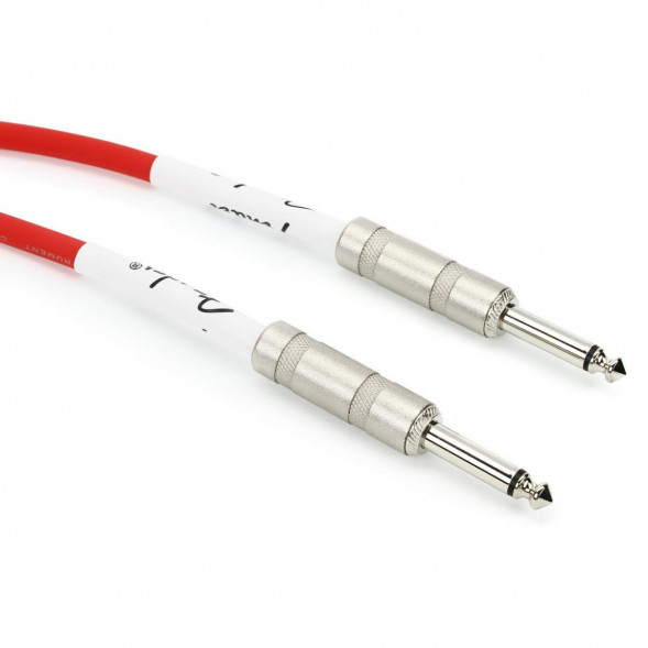 Инструментальный кабель Fender Original Series 10 Ft, 3 м, Jack 6.3, красный в Липецке