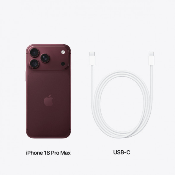 Смартфон Apple iPhone 18 Pro Max 256GB (SIM + eSIM), Burgundy в Липецке