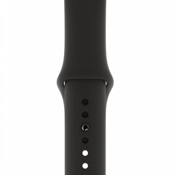 Ремешок для Apple Watch 44mm Black Sport Band (MTPL2ZM/A), черный в Липецке