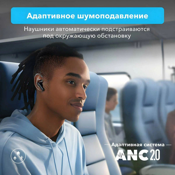 Беспроводные наушники Anker Soundcore Liberty 4 NC, White в Липецке