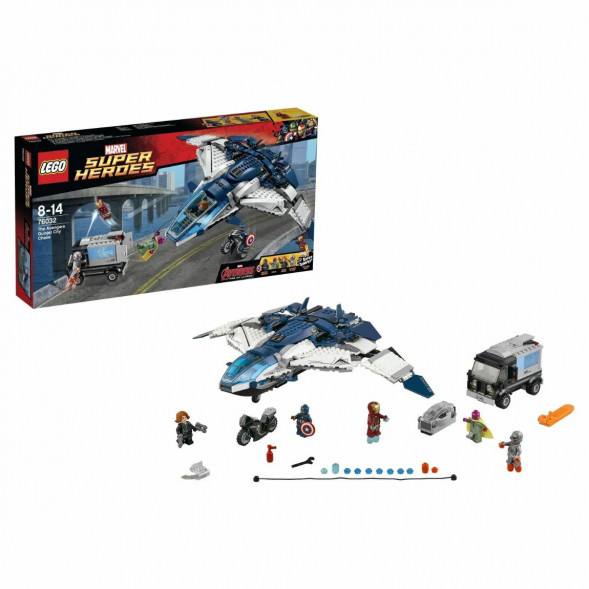 Конструктор LEGO Super Heroes 76032 Погоня на Квинджете Мстителей в Липецке