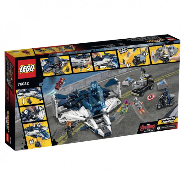 Конструктор LEGO Super Heroes 76032 Погоня на Квинджете Мстителей в Липецке