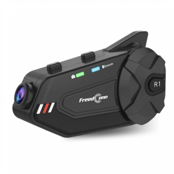 Мотогарнитура на шлем с камерой Freedconn R1 - Plus Motorcycle Bluetooth Wifi Recorder в Липецке