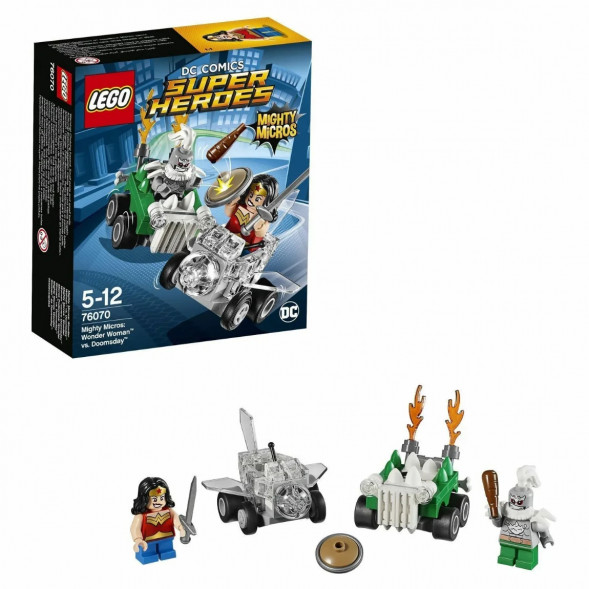 Конструктор LEGO Super Heroes 76070 Mighty Micros: Чудо-женщина против Думсдэя в Липецке