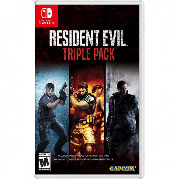 Игра Resident Evil Triple Pack [Nintendo Switch, английская версия] в Липецке