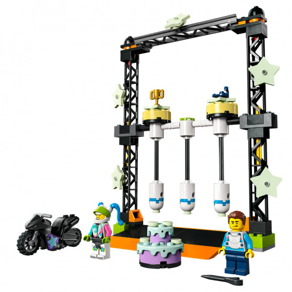 Конструктор LEGO City 60341 Трюковое испытание «Нокдаун» в Липецке