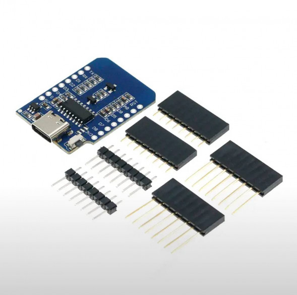 Микроконтроллер Wemos D1 mini ESP8266 с разъемом TYPE-C в Липецке