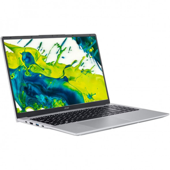 Ноутбук Acer Aspire Lite 15 AL15-54P-590V (15.6&amp;quot;, IPS, Intel Core Ultra 5, 8 ядер, 16 ГБ LPDDR5, 512 ГБ SSD, Intel Graphics), серебристый в Липецке