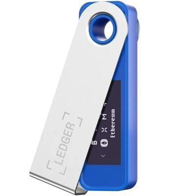 Криптокошелек Ledger Nano S Plus, 1 шт., глубоководный синий в Липецке