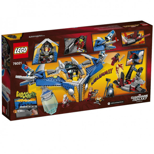 Конструктор LEGO Super Heroes 76021 Спасение космического корабля «Милано» в Липецке