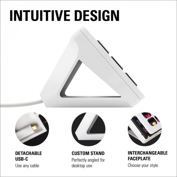 Контроллер Elgato Stream Deck MK.2, белый в Липецке