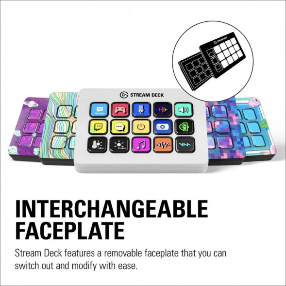 Контроллер Elgato Stream Deck MK.2, белый в Липецке