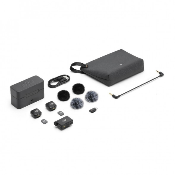 Микрофон DJI Mic Mini (2 TX + 1 RX + зарядный кейс) в Липецке