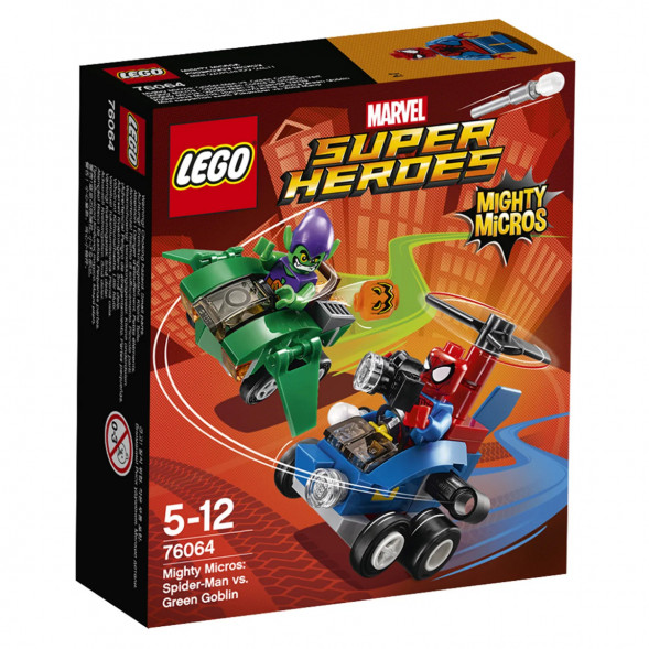 Конструктор LEGO Super Heroes 76064 Человек‑паук против Зелёного Гоблина в Липецке