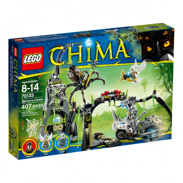 Конструктор LEGO Legends Of Chima 70133 Пещера Спинлина в Липецке