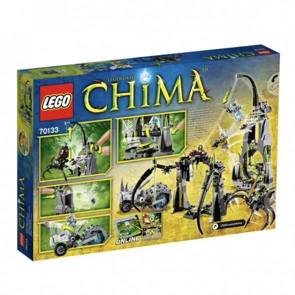 Конструктор LEGO Legends Of Chima 70133 Пещера Спинлина в Липецке