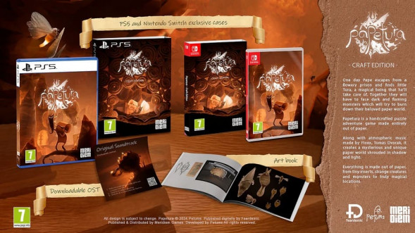 Игра Papetura. Craft Edition [Nintendo Switch, русские субтитры] в Липецке