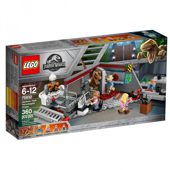 Конструктор LEGO Jurassic World 75932 Охота на рапторов в Парке Юрского Периода в Липецке