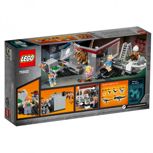 Конструктор LEGO Jurassic World 75932 Охота на рапторов в Парке Юрского Периода в Липецке