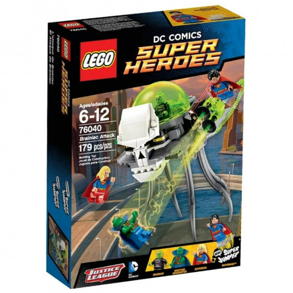 Конструктор LEGO Super Heroes 76040 Атака Брейниака в Липецке