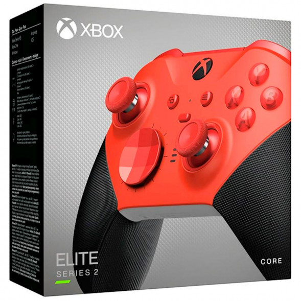 Геймпад Microsoft Xbox Elite Wireless Controller Series 2 Core, красный в Липецке