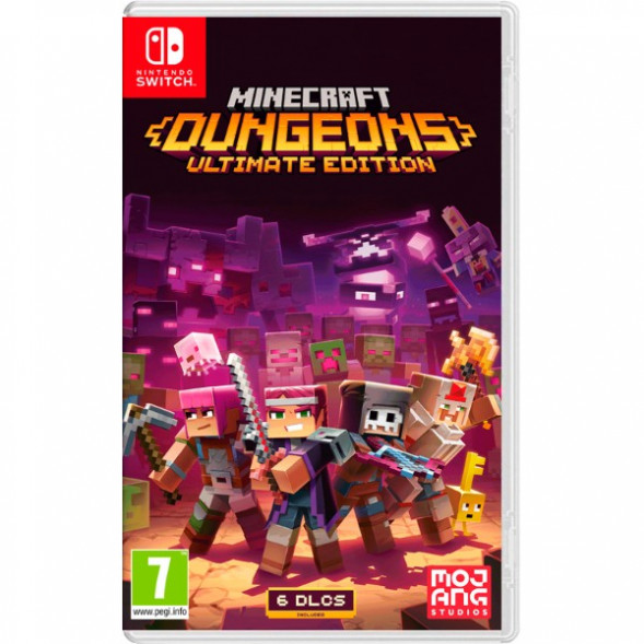 Игра Minecraft Dungeons - Ultimate Edition [Nintendo Switch, русские субтитры] в Липецке