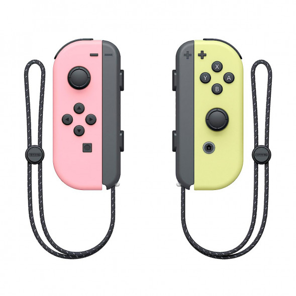 Геймпад Nintendo Switch Joy-Con controllers Duo, пастельный розовый / пастельный жёлтый в Липецке