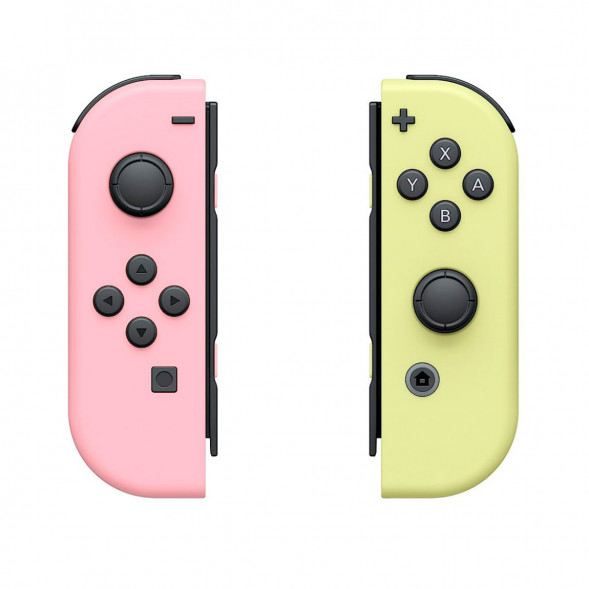 Геймпад Nintendo Switch Joy-Con controllers Duo, пастельный розовый / пастельный жёлтый в Липецке