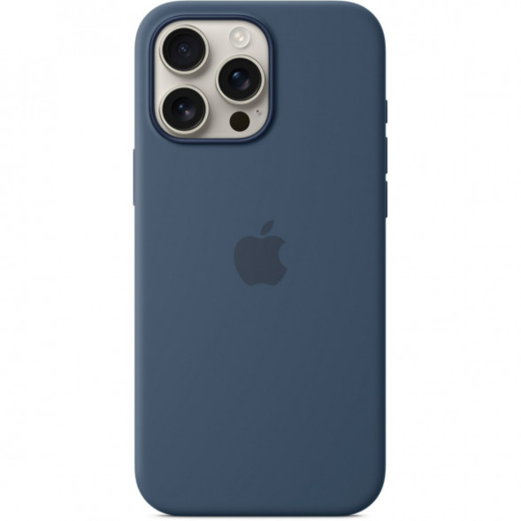 Чехол Apple для iPhone 16 Pro Max Silicone MagSafe, Denim (MYYU3ZM/A) в Липецке