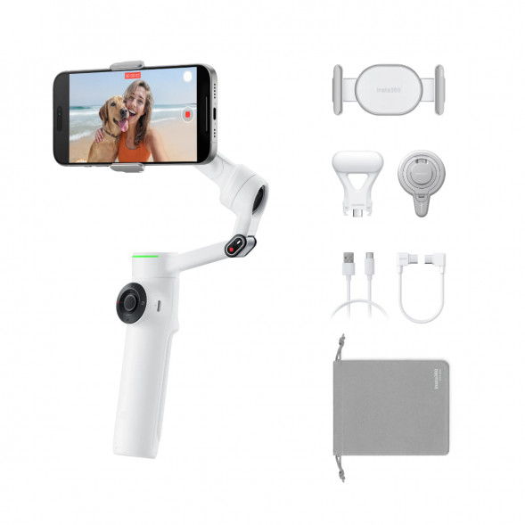 Стабилизатор Insta360 Flow 2 Pro Creator Kit, Summit White в Липецке