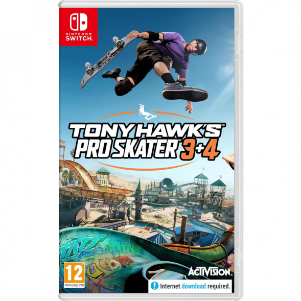 Игра Tony Hawk&amp;#039;s Pro Skater 3 + 4 [Nintendo Switch, английская версия] в Липецке