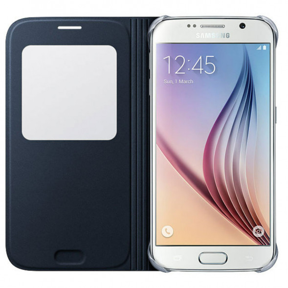 Чехол для Samsung Galaxy S6 S-View Cover (EF-CG920BBE), Black в Липецке