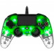 Геймпад проводной Nacon Illuminated Compact PS4, зеленый в Липецке