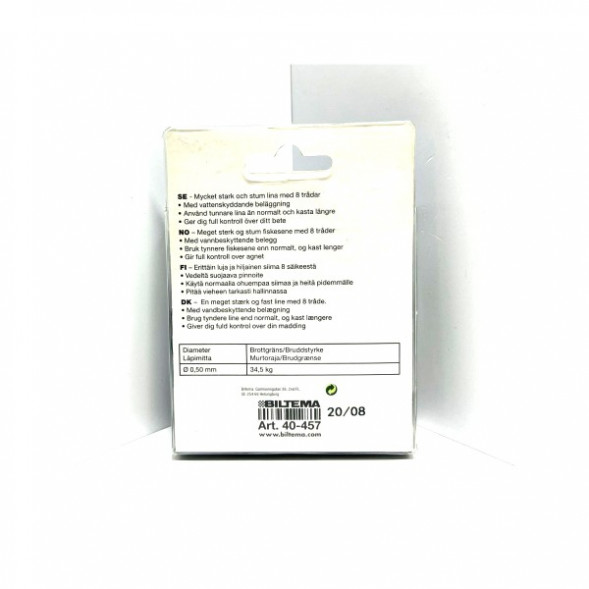 Леска Biltema 40-457 0,50mm 250m 34,5kg  (изумрудно-зеленый) в Липецке