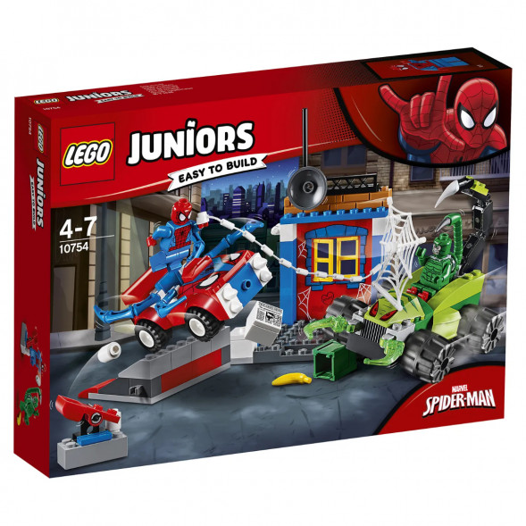 Конструктор LEGO Juniors 10754 Решающий бой Человека-паука против Скорпиона в Липецке