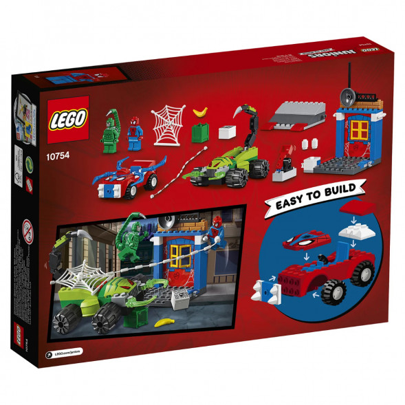Конструктор LEGO Juniors 10754 Решающий бой Человека-паука против Скорпиона в Липецке