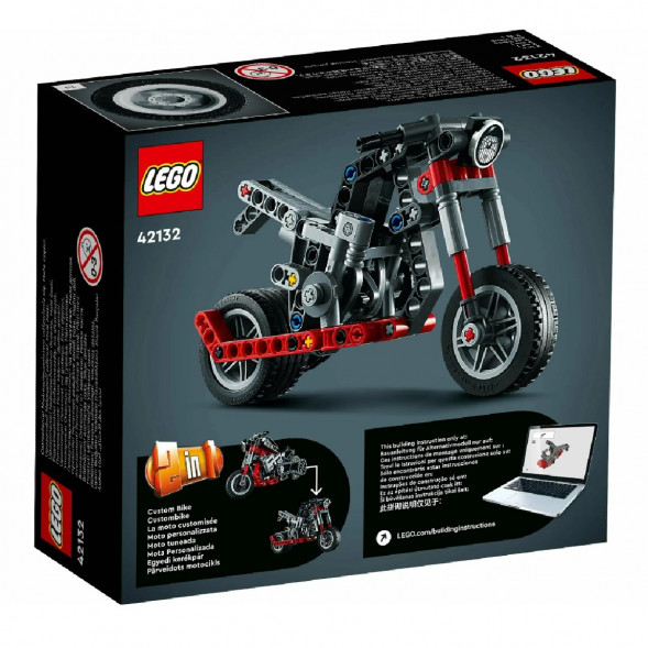Конструктор LEGO Technic 42132 Мотоцикл в Липецке