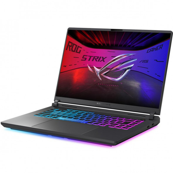 Ноутбук игровой ASUS ROG Strix G16 G615JMR-TS415 (16&amp;quot;, IPS, Intel Core i7-14650HX 2.2ГГц, 16-ядерный, 16ГБ DDR5, 512 ГБ SSD, NVIDIA GeForce RTX 5060 - 8 ГБ, без ОС), серый в Липецке