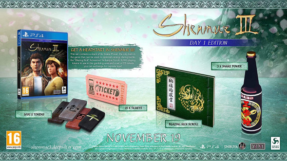 Игра Shenmue III. Day One Edition [PS4, английская версия] в Липецке