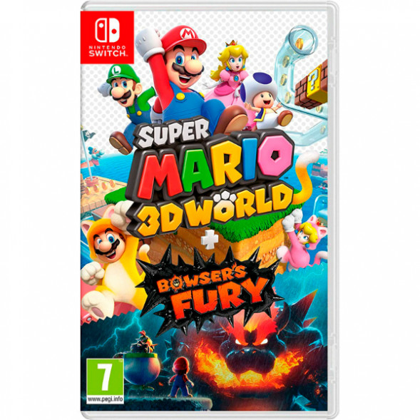 Игра Super Mario 3D World + Bowser&amp;#039;s Fury [Nintendo Switch, русские субтитры] в Липецке