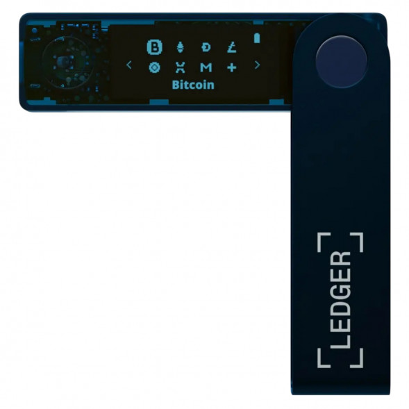 Аппаратный криптокошелек Ledger Nano X, Sapphire Blue в Липецке