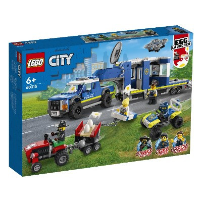 Конструктор LEGO City 60315 Полицейский мобильный командный трейлер в Липецке