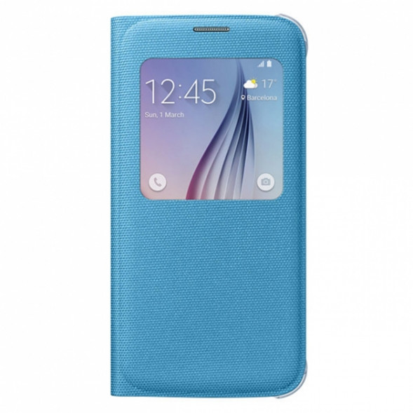 Чехол для Samsung Galaxy S6 S-View Cover (EF-CG920BLE), Blue в Липецке
