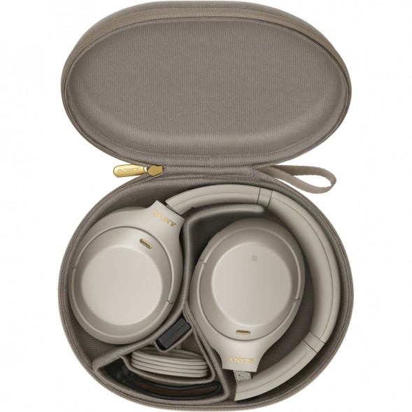 Беспроводные наушники Sony WH-1000XM4, серебряный в Липецке